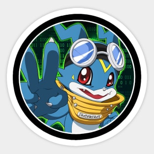 Veemon V-Tamer T-Shirt Sticker